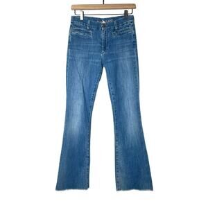 MiH light wash the marrakesh mid rise kick flare jeans size 27 B56
